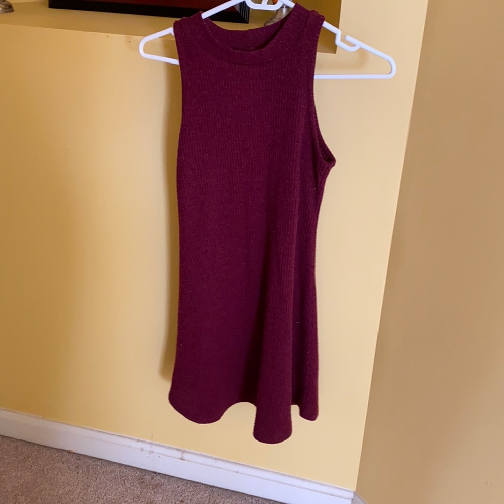 Burgundy Dress Size 14 girls